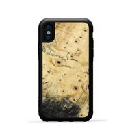 iPhone Xs Wood Phone Case - Kristin (Wood Burl, 800845)