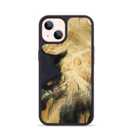 iPhone 14 Wood Phone Case - Zaire (Wood Burl, 800902)