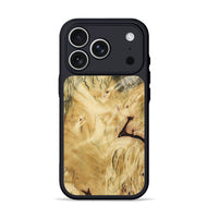 iPhone 17 Pro Wood Phone Case - Shavon (Wood Burl, 800906)