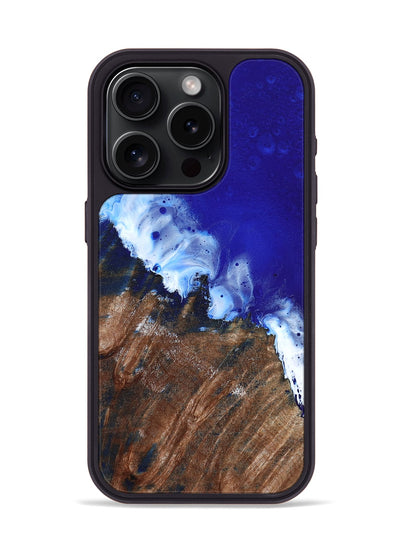 iPhone 15 Pro Wood Phone Case - Stormi (Coastal, 800919)