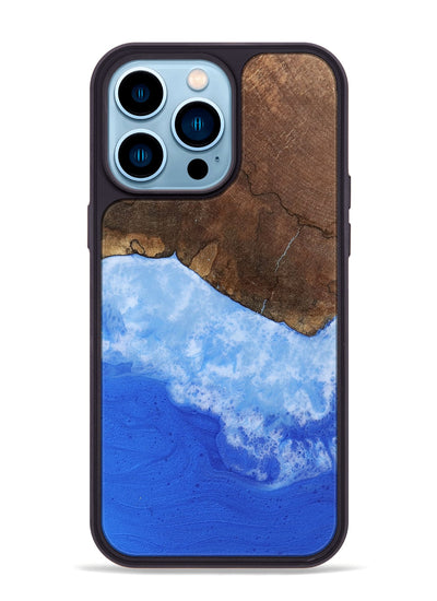 iPhone 14 Pro Max Wood Phone Case - Abbie (Coastal, 800945)