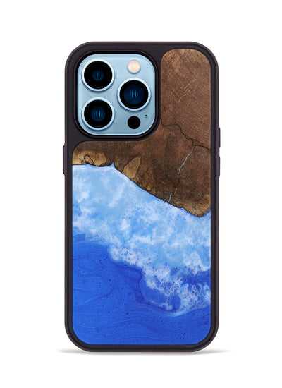 iPhone 14 Pro Wood Phone Case - Abbie (Coastal, 800945)
