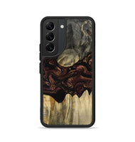 Galaxy S22 Wood Phone Case - Marco (Red, 800994)