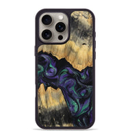 iPhone 16 Pro Max Wood Phone Case - Zaiden (Purple, 800996)