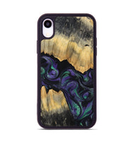 iPhone Xr Wood Phone Case - Zaiden (Purple, 800996)
