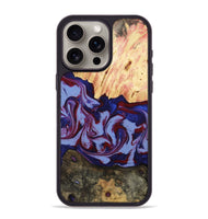 iPhone 15 Pro Max Wood Phone Case - Jolie (Red, 800999)