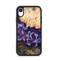 iPhone Xr Wood Phone Case - Jolie (Red, 800999)