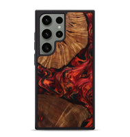 Galaxy S24 Ultra Wood Phone Case - Jeff (Red, 801002)