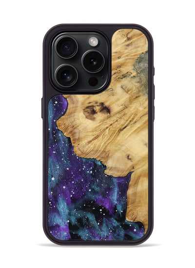 iPhone 15 Pro Wood Phone Case - Tammie (Cosmos, 801009)