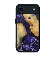 iPhone 17 Air Wood Phone Case - Rusty (Purple, 801031)