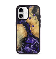 iPhone 17 Wood Phone Case - Rusty (Purple, 801031)