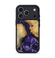 iPhone 17 Pro Wood Phone Case - Rusty (Purple, 801031)