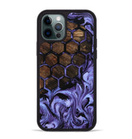 iPhone 12 Pro Max Wood Phone Case - Robyn (Pattern, 801033)