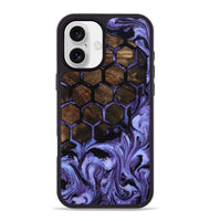 iPhone 16 Plus Wood Phone Case - Robyn (Pattern, 801033)