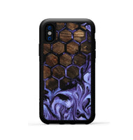 iPhone Xs Wood Phone Case - Robyn (Pattern, 801033)