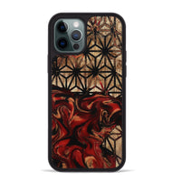 iPhone 12 Pro Max Wood Phone Case - Dock (Pattern, 801036)