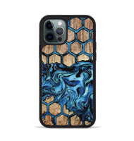 iPhone 12 Pro Wood Phone Case - Camille (Pattern, 801038)