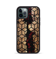 iPhone 12 Pro Wood Phone Case - Renee (Pattern, 801043)