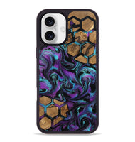 iPhone 16 Plus Wood Phone Case - Sammy (Pattern, 801051)