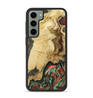 Galaxy S23 Plus Wood Phone Case - Leonora (Green, 801057)
