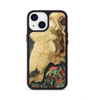 iPhone 13 Wood Phone Case - Leonora (Green, 801057)
