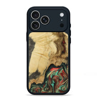 iPhone 17 Pro Max Wood Phone Case - Leonora (Green, 801057)