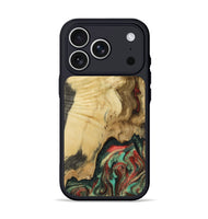 iPhone 17 Pro Wood Phone Case - Leonora (Green, 801057)