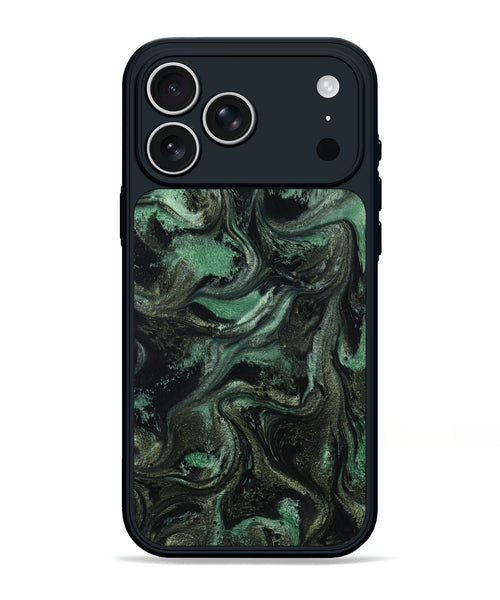 iPhone 17 Pro Max ResinArt Phone Case - Carina (Green, 801064)