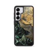 Galaxy S25 Wood Phone Case - Tabitha (Green, 801066)
