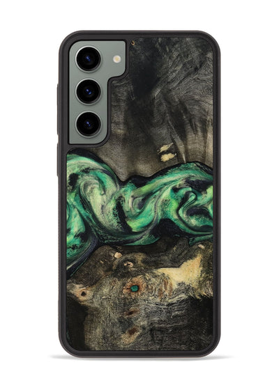 Galaxy S23 Plus Wood Phone Case - Infant (Green, 801067)