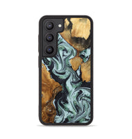 Galaxy S23 Wood Phone Case - Bria (Green, 801068)