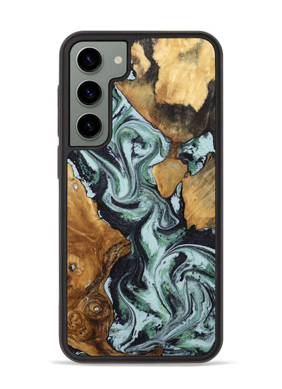 Galaxy S23 Plus Wood Phone Case - Bria (Green, 801068)