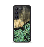 Galaxy S23 Wood Phone Case - Tamie (Green, 801069)