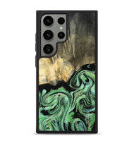 Galaxy S24 Ultra Wood Phone Case - Tamie (Green, 801069)