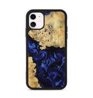iPhone 11 Wood Phone Case - Nautica (Blue, 801088)