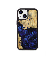 iPhone 13 mini Wood Phone Case - Nautica (Blue, 801088)