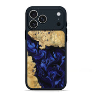 iPhone 17 Pro Max Wood Phone Case - Nautica (Blue, 801088)