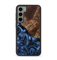 Galaxy S23 Plus Wood Phone Case - Thad (Blue, 801096)