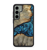 Galaxy S24 Plus Wood Phone Case - Layne (Blue, 801098)