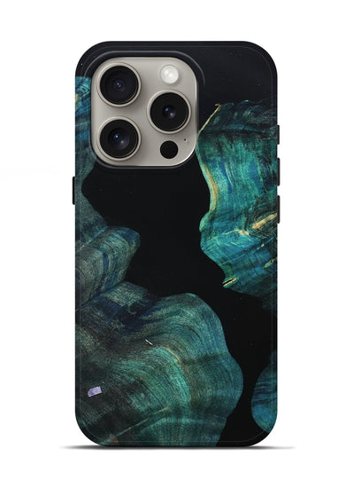 iPhone 16 Pro Wood Live Edge Phone Case - Kehlani (Wood Burl, 801104)