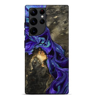 Galaxy S22 Ultra Wood Live Edge Phone Case - Eugenie (Purple, 801105)