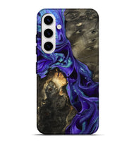 Galaxy S25 Plus Wood Live Edge Phone Case - Eugenie (Purple, 801105)