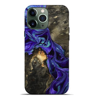 iPhone 13 Pro Max Wood Live Edge Phone Case - Eugenie (Purple, 801105)