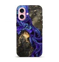 iPhone 17 Wood Live Edge Phone Case - Eugenie (Purple, 801105)