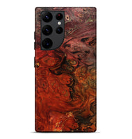 Galaxy S22 Ultra Wood Live Edge Phone Case - Santana (Red, 801110)