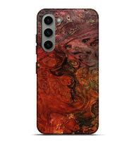 Galaxy S23 Plus Wood Live Edge Phone Case - Santana (Red, 801110)