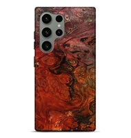 Galaxy S24 Ultra Wood Live Edge Phone Case - Santana (Red, 801110)