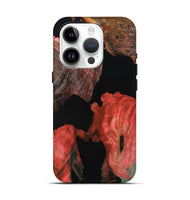 iPhone 15 Pro Wood Live Edge Phone Case - Garret (Wood Burl, 801112)