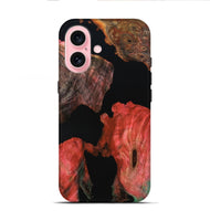 iPhone 16 Wood Live Edge Phone Case - Garret (Wood Burl, 801112)