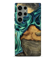 Galaxy S24 Ultra Wood Live Edge Phone Case - Jream (Green, 801119)